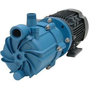 Self-Priming Magnetic Drive Pump with Carbon Bushing - 1", 1", 1 HP, 63', 5 Years, Polypropylene, NPT, 3450 RPM
