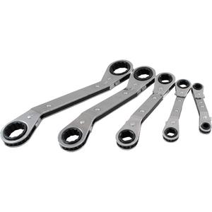 6-Point Wrench Set - 5, Imperial, Ratcheting Box