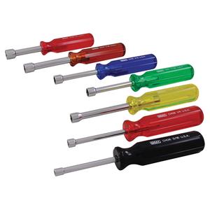 Nut Driver Set - 7, Non Magnetic, Imperial, Plastic