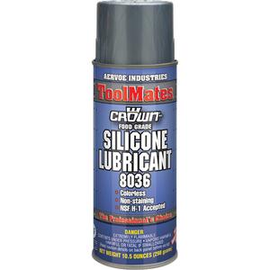 Food Grade Silicone Lube - 16 oz., Aerosol Can, 10.5 oz., 4%