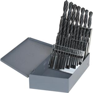 Hyper Jobber Length Drill Bit Set - 26, 60, High Speed Steel, Letter A to Z