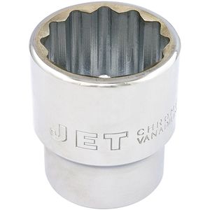 Chrome Socket - 3/4", 1-1/2", 12, Hand/Standard, Standard