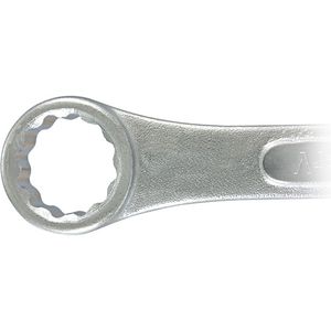 Raised Panel Combination Wrench - 3-2/3", 1/4", Polished, Plain