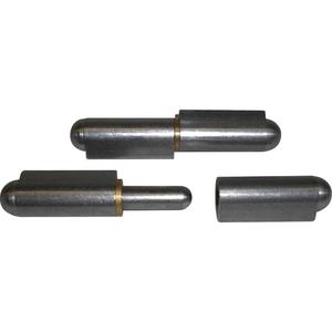 2-Piece Weld-On Hinges - Mild Steel, 4", Mild Steel, 13/32", 5/8"