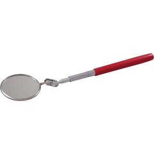 Inspection Mirror - Circular, 2-1/4", 2-1/4", Telescopic, 10" - 14"