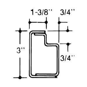 Pronto Shelving Components - Beam - 96", 96", 2000 lbs., Pair, Section D