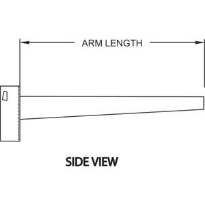 Cantilever Arms - 24", 4"