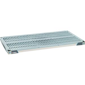 MetroMax i® Shelves - 24", 30", 36", 42", 48", 54", 60", 72", 800 lbs., 18", Open Grid Shelf, Shelf c/w frame, mat and wedge lock connectors., Lifetime