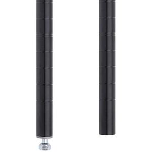 Designer Shelving - Posts - 14-1/2", Black