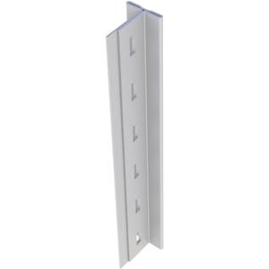 Interlok Boltless Shelving "T" Post - Steel, 112", 124", Light Grey, 11000 lbs.