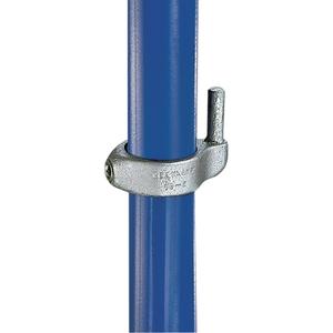Gate Hinge Structural Tube Clamp - 1.06", Case Hardened Steel, 0.75"