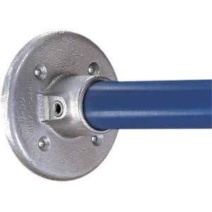 Extra Heavy Tubular Structure Wall Flange - 1.33", Case Hardened Steel, 1"