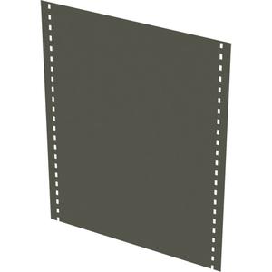 Interlok Boltless Shelving Back Panel - 40", 36", 42", 48", Steel, Light Grey