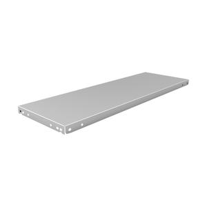 Slotted Angle Shelf - 12", 15", 18", 24", 36", Galvanized Steel, 400 lbs.