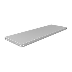 Slotted Angle Shelf - 12", 15", 18", 24", 48", Galvanized Steel, 300 lbs.