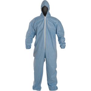 ProShield® 6 SFR Coveralls - FR Treated Fabric, Large, Medium, X-Large, Blue, 25