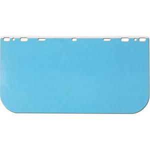 Faceshield for Ratchet Headgear - 8", 15-1/2", 0.04", Polycarbonate, Clear, ANSI Z87+