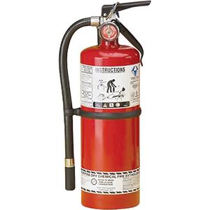 Fire Extinguisher - ABC, Dry Chemical, 5 lbs., 3A:10BC, 8' - 10', Wall, ULC, 13 - 14, 195, 16", 4.25"