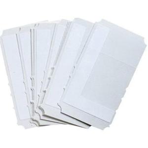 Quick-Align®Individual Gothic Number and Letter Labels - L, White, 4"