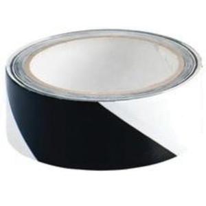 Marking Tape - Black and White, Vinyl, 1.5", 54'