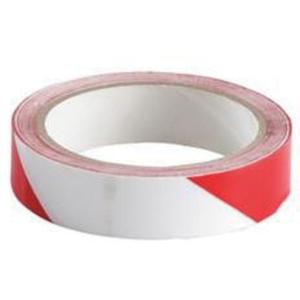 Marking Tape - Red and White, Vinyl, 1", 54'