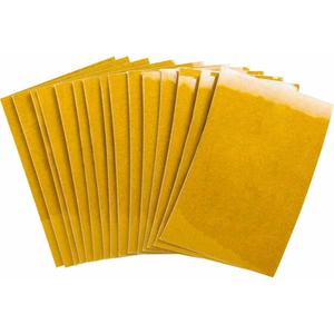 Reflective Individual Number & Letter Labels - Blank, Yellow, 1"