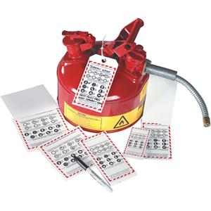 OTS WHMIS Label - Vinyl, Sheet, 2", 4"