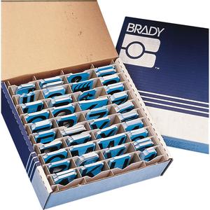 Condensed Quick-Align® Individual Labels Kit - Assorted Numbers/Letters/Punctuation, Black, 2"