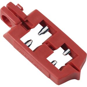 Snap-On Lockout - Circuit Breaker, Red, Nylon, Electrical, 120 V