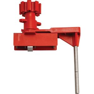 Valve Lockout - Ball, Nylon, Mechanical Risk, Red