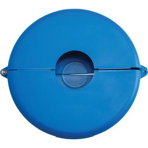 Valve Lockout - Gate, Polypropylene, Blue, Mechanical Risk, Danger Locked Out Do Not Remove