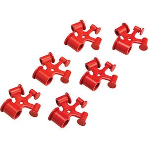 Fuse Blockout Device - Circuit Breaker, Red, ABS Plastic, Electrical