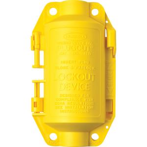 Hubbell Plugout® Lockout - Plug, Yellow, Polypropylene, Electrical