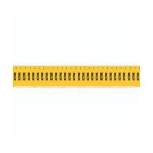 "Acetone" Semi-Conductor & Chemical Pipe Markers - Vinyl, Black on Yellow, 0" - 3/4", 1/2", 2-1/4", 1/4", English, Self-Adhesive, 28