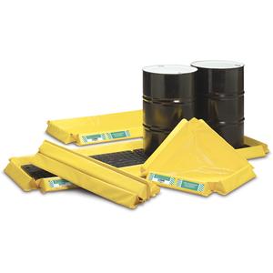 Spillpal™ Flexible Workstations Without Grates - 44 US gal., Foam Wall, 6