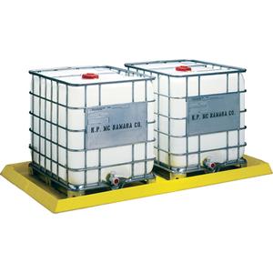 Spillpal™ Flexible Workstations Without Grates - 59 US gal., Foam Wall, 8