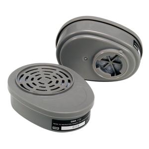 Advantage® Respirator Cartridges - Gas/Vapour Cartridge, Organic Vapour, Advantage 200 LS Series Half Facepiece/Advantage 3000 Series Full Facepiece