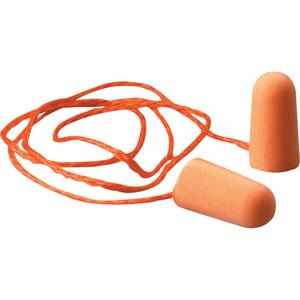 E-A-R™ Foam Earplugs - Corded, 29, One-Size, Meets/Exceeds CSA Class AL, Pair - Polybag
