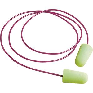 Pura-Fit® Foam Earplugs - Corded, 33, One-Size, Meets/Exceeds CSA Class AL, Bulk - Box