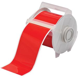 Indoor/Outdoor Grade Tape - Vinyl, Red, 4" W, GlobalMark®