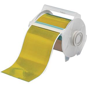 Printer Tape - Vinyl, Gold, 4", GlobalMark®