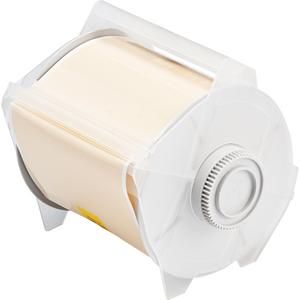 Printer Tape - Vinyl, Tan, 4", GlobalMark®