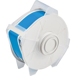 Printer Tape - Vinyl, Blue, 1.125", GlobalMark®