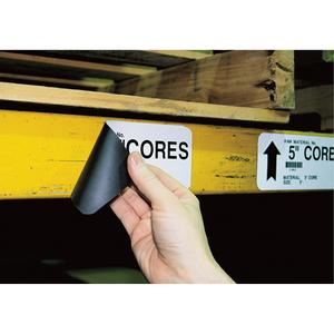 Printer Tape - Magnetic Supply, White, 2.5", GlobalMark®