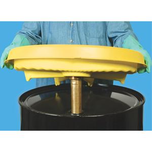 Universal Safetu Drum Funnel™ - 26" dia. x 5.5" H, 22" dia. x 4" H