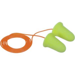 E-A-Rsoft FX™ Earplugs - Corded, Uncorded, 33, One-Size, Meets/Exceeds CSA Class AL, Pair - Polybag, 200, Box
