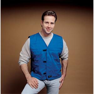 Cooling Vests With Insert Pockets - Royal Blue, Large, X-Large, 2X-Large, 34 to 44