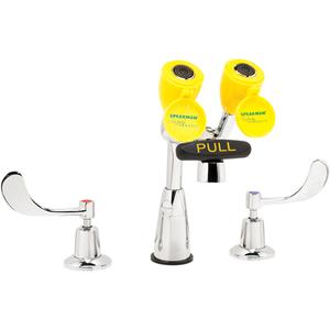 Faucet & Eyewash Station - Sink Mount, None