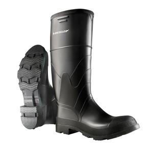 16" Economy Boots - PVC, 9, 6, 7, 8, 10, 11, 12, 13, Steel, Puncture Resistant, ASTM F2413