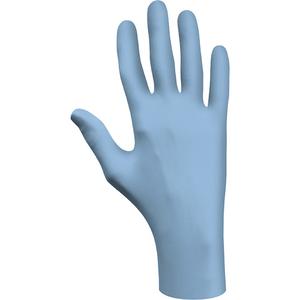Nitri-Care™ Gloves - Large, X-Small, Small, Medium, X-Large, Nitrile, 9.5", 4-mil, Untextured, Blue, Powder-Free, None, Class 2, 1.5, 10 Boxes, Rolled, AQL 1.5